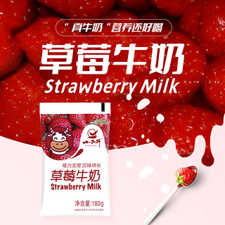 青海小西牛巧克力牛奶草莓牛奶组合整箱香浓可可 180g*16袋