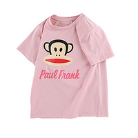大嘴猴 女童短袖t恤装纯棉夏装2021年夏季儿童潮上衣薄款
