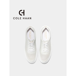 colehaan/歌涵 男鞋休闲鞋 纯白皮面透气舒适低帮平底男士板鞋C31436 白色-C31436 42