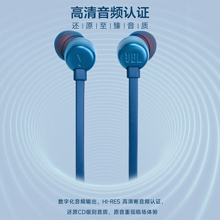JBL  TUNE310C 有线耳机Type-C接口 立体声入耳式耳机 电脑耳机 适用于华为苹果USB-c 接口手机 黑色