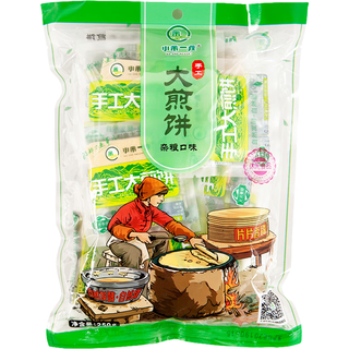 小市一庄【小市一庄】纯手工大煎饼250g东北老式杂粮散装粗粮零食 杂粮口味250g*1袋(约25个)
