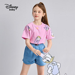 Disney 迪士尼 儿童针织短袖