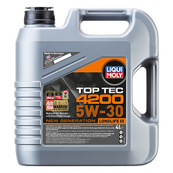 LIQUI MOLY 力魔 顶技4200 5W-30 SN级 全合成机油 4L