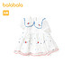 88VIP：巴拉巴拉 婴儿连衣裙女童裙子宝宝公主裙夏装纱裙时尚精致甜美洋气