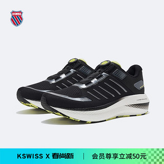 盖世威（K·SWISS）【秀场同款】24年夏季男运动跑鞋百搭防滑运动鞋9290-M 108温布尔登白/月桂绿/纯黑 45