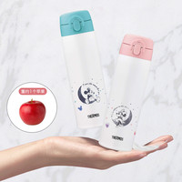 THERMOS 膳魔师 日本膳魔师保温杯便携简约迪士尼水杯子米奇真空双层