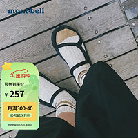 mont·bell montbell凉鞋日本春夏户外男女中性情侣防滑耐磨轻便舒适拖鞋1129475 1129475/BK/有后跟搭扣 L(42-43)