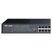 TP-LINK 普联 24口全千兆Web网管PoE交换机AP监控摄像头大功率标准48V网线供电器模块VLAN隔离端口镜像 TL-SG2226P