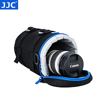 JJC 镜头筒镜头袋收纳袋腰包内胆镜头桶适用佳能尼康索尼富士腾龙适马相机单反微单摄影腰带中长焦镜头包