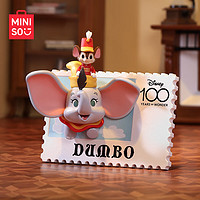 PLUS会员：MINISO 名创优品 迪士尼周年复古邮票系列 盲盒 单盒