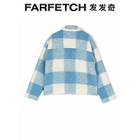 Woolrich 童装格纹针织夹克FARFETCH发发奇