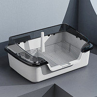 佩贝乐 狗狗厕所小型犬专用尿盆防踩屎大号便盆不锈钢小狗用大小便狗砂盆