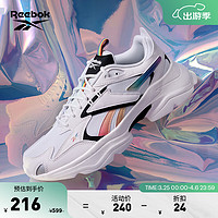 Reebok 锐步 Bridge 4 中性休闲运动鞋 GV7140 淡粉色/蜜桃粉/银色 36