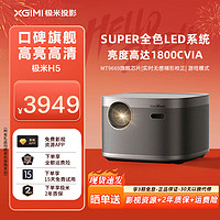XGIMI 极米 H5投影仪家用高清1080P 高亮办公投影机客厅卧室庭影院 极米H5官方标配