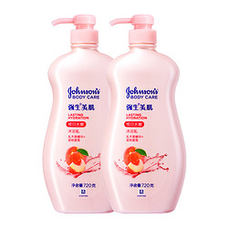 Johnson's body care 强生美肌 恒日水嫩沐浴乳 720g*2