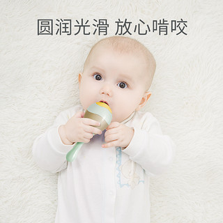 卡尔贝比 CAREBABY 卡尔贝比 婴儿手摇铃玩具益智早教抓握训练可啃咬牙胶0到3个月新生幼儿宝宝