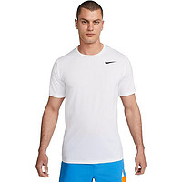 耐克（NIKE）DriFIT 白色/黑色 AR0196100 男子短袖训练上衣 White/Black Large