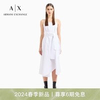 阿玛尼 EMPORIO ARMANIARMANI EXCHANGE24春季AX女装时尚收腰吊带连衣裙