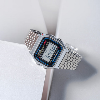 卡西欧（CASIO）经典复古小方块手表 男女通用 A159WA-N1