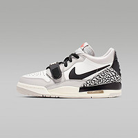 NIKE 耐克 Jordan Legacy 312 Low 爆裂纹 低帮复古篮球鞋GS 白 CD9054-101