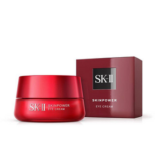 SK-II 赋能焕采精华霜大红瓶面霜滋润补水保湿sk2 眼霜 15g