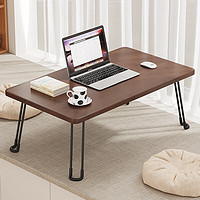 SKYMI 折叠书桌飘窗桌床上可折叠小桌免安装