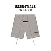 FEAR OF GOD ESSENTIALS 植绒LOGO系列棉质短裤CLASSIC美式高街潮牌经典简约大气时尚 深燕麦色 XS