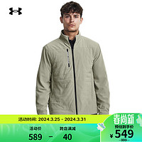 安德玛 UNDERARMOUR）Storm Revo男子高尔夫运动夹克1379721 绿色504 L