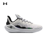 安德玛 UNDERARMOUR）春夏库里CURRY 11 WIND男女情侣运动篮球鞋3027502 白色100 42