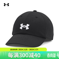 UNDER ARMOUR 安德玛 UNDERARMOUR）春夏Blitzing女子可调节训练运动帽1376705 黑色001 均码