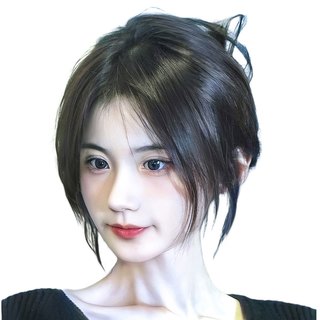TREE 天空树 八字刘海假发女片头顶补发遮白发蓬松自然前额无痕全真人发假发片