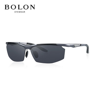 BOLON 暴龙 太阳眼镜男士高清偏光镜驾驶骑行镜BL9003C12*深枪色/灰色偏光镜片