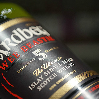 雅伯阿德贝哥阿贝雅伯单一麦芽威士忌艾莱岛洋酒十年漩涡Ardbeg 阿德贝哥5年（五年小怪兽）雅柏