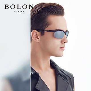 BOLON 暴龙 太阳眼镜男士高清偏光镜驾驶骑行镜BL9003C12*深枪色/灰色偏光镜片