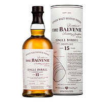 百富（BALVENIE）The Balvenie 百富单一麦芽威士忌洋酒 雪莉桶单桶双桶陈酿 百富15年单桶雪莉桶700mL1瓶