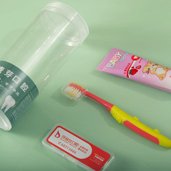 luddy 乐的 口腔医院定制礼品赠送儿童桶装牙刷