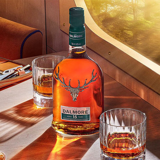 大摩（DALMORE）大摩 Dalmore达尔摩帝摩单一麦芽威士忌 高地产区 汇泉洋酒 大摩15年700mL无盒