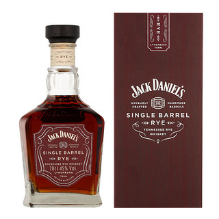 杰克丹尼（Jack Daniels）黑麦精选威士忌700ML 洋酒（礼盒装）