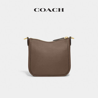 COACH 蔻驰 女士CHAISE 19号斜挎包牛皮革质感通勤休闲纯色简约