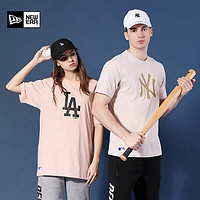 NEW ERA 纽亦华 NewEra纽亦华运动休闲男女款中性MLB系列透气潮流圆领短袖T恤