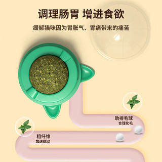 小古世 猫薄荷球猫玩具磨牙洁齿耐咬解闷神器幼猫小猫猫咪自嗨舔舔乐用品