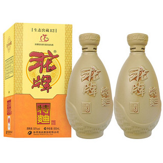 沱牌 舍得沱牌酒生态窖藏12特曲50度500ml*2瓶装浓香型白酒