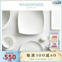WEDGWOOD 威基伍德几何25cm餐盘欧式骨瓷餐盘大盘子果盘家用 几何餐盘 1个 25cm