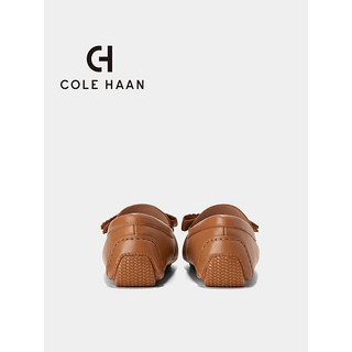 colehaan/歌涵 女鞋英伦风乐福鞋 24年春夏一脚蹬懒人鞋浅口单鞋女W30214 棕色-W30214 37.5