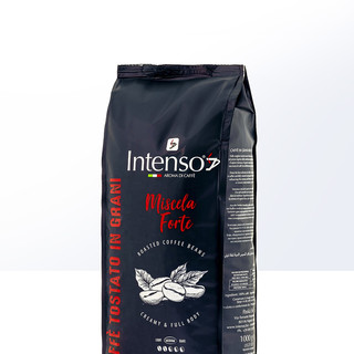 INTENSO AROMA DI CAFFE INTENSO意大利原装进口咖啡豆意式浓缩拼配口感特浓1kg