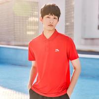 ANTA 安踏 短袖POLO衫男运动休闲百搭商务翻领男士短T上衣