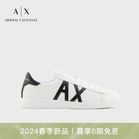 阿玛尼 EMPORIO ARMANIARMANI EXCHANGE24春季AX男士系带低帮圆头休闲运动鞋