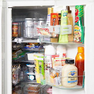 NITORI宜得利家居 厨房食品存储盒冰箱侧门可伸缩小物收纳盒 