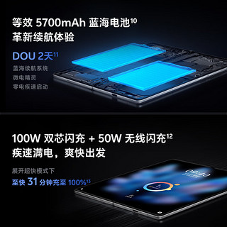 vivo X Fold3 Pro 5G折叠屏手机 16GB+512GB 轻羽白