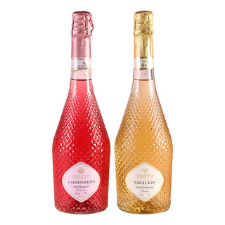 菲利宝莱 Philippe Borlais）金奖 法国进口起泡酒 伊甸园750ml+天使之吻750ml